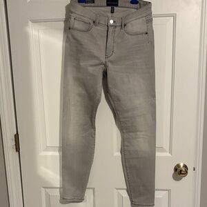 WHBM Gray denim leggings